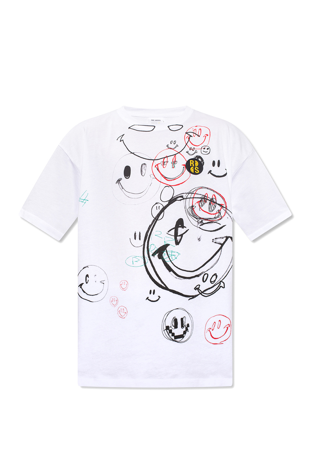 関税・送料込 RAF SIMONS x Smiley Smiley Tシャツ RAF SIMONS ラフシモンズ 20SS Smiley T-shirt スマイリー